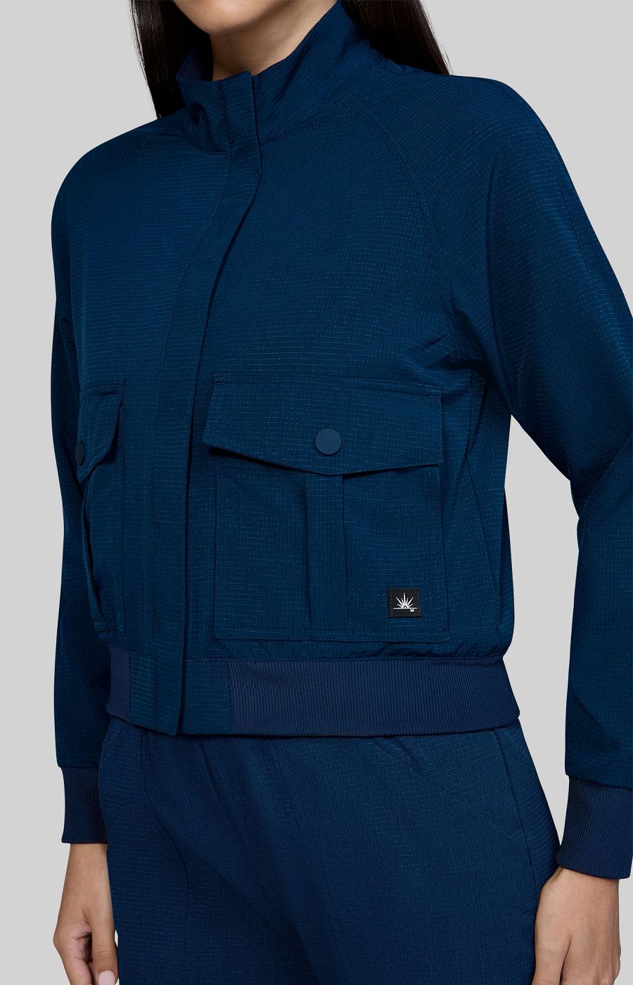 Solis x koi Artesia Women's 4-Pocket Jacket Navy