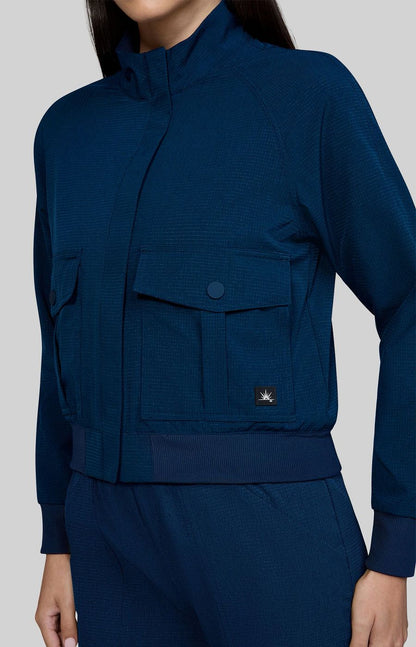 Solis x koi Artesia Women's 4-Pocket Jacket Navy