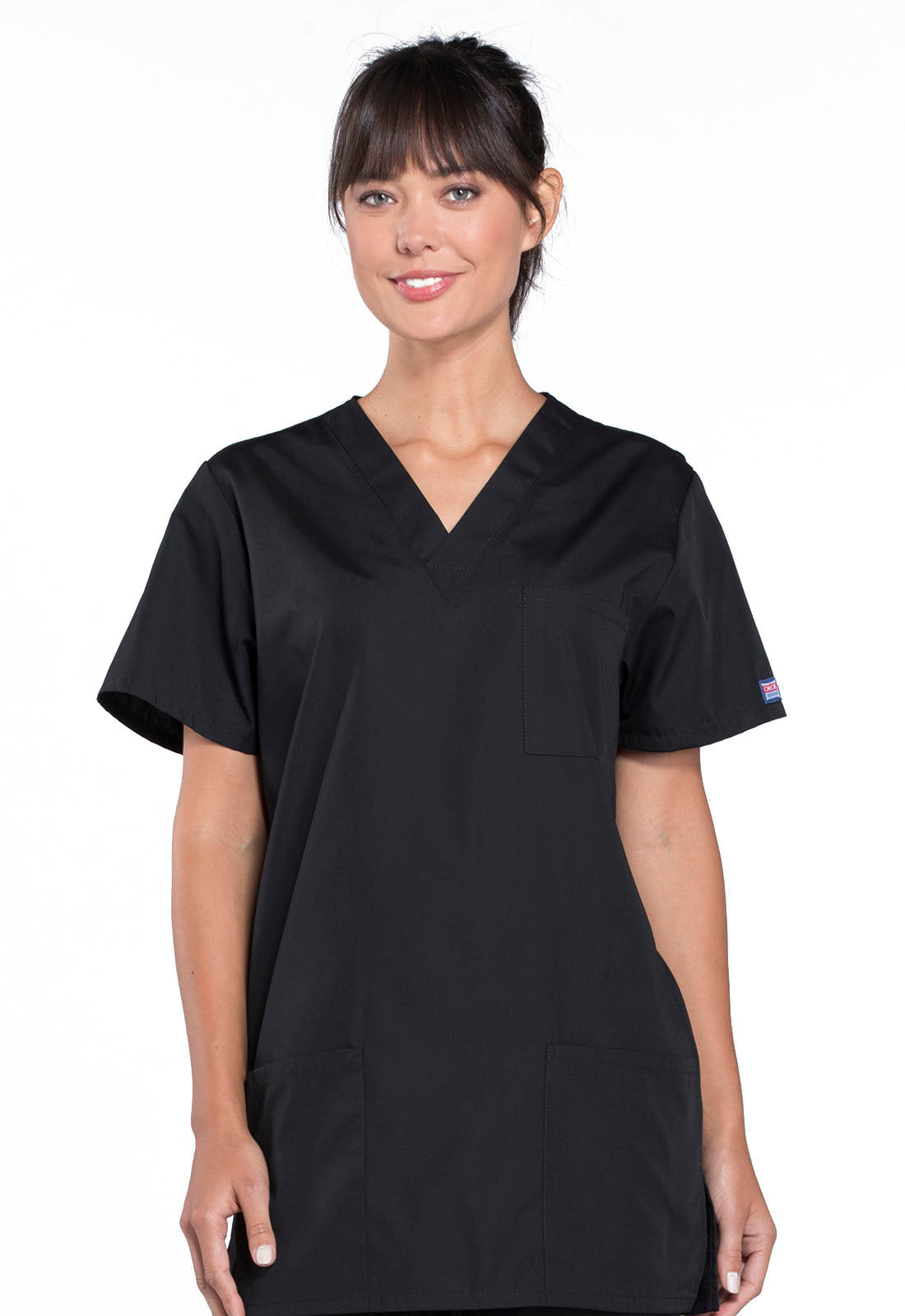 Workwear Originals 4876 Unisex Unisex V-Neck Scrub Top image 5