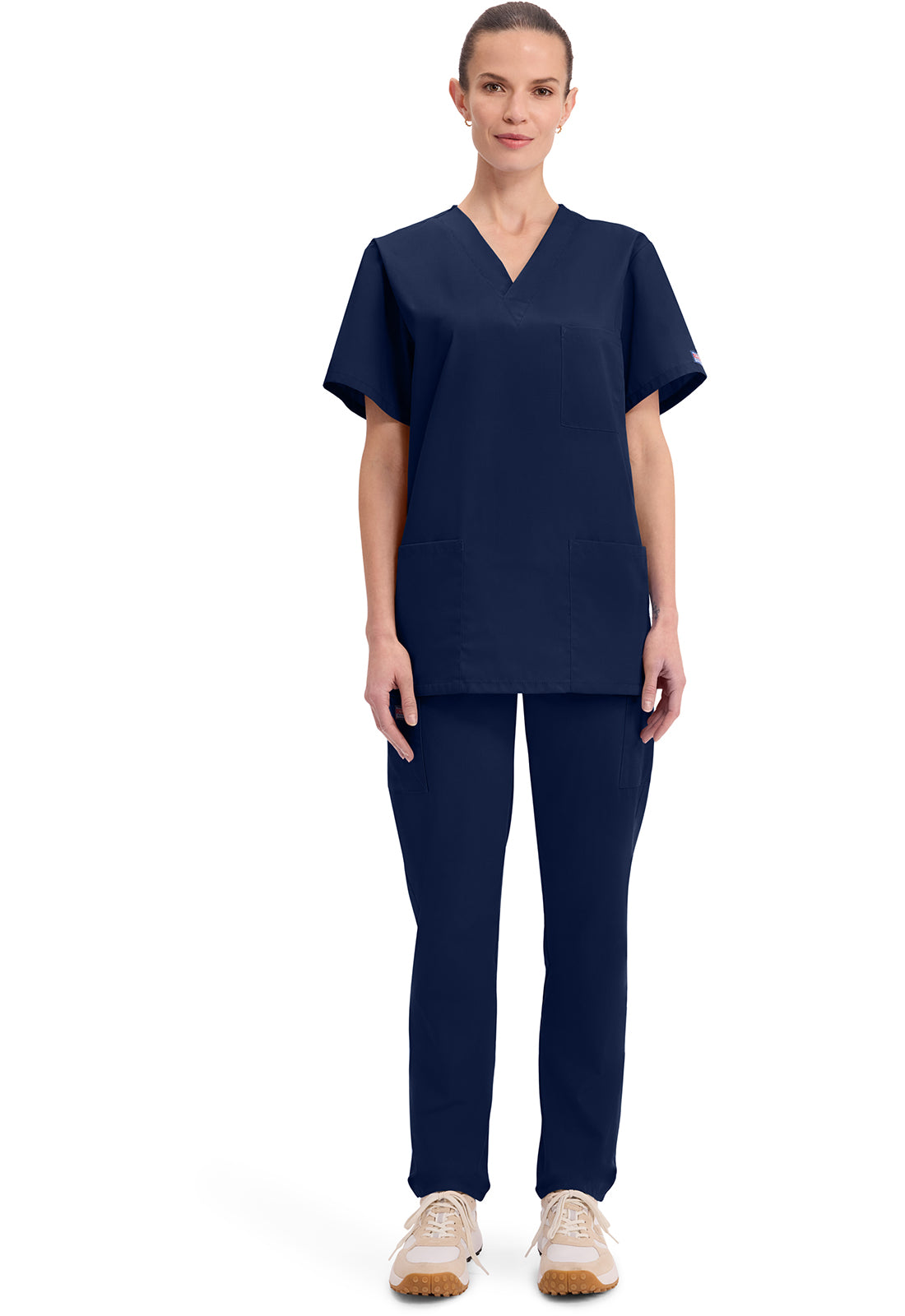 Originals 4876 Unisex Tall V-Neck Top Navy