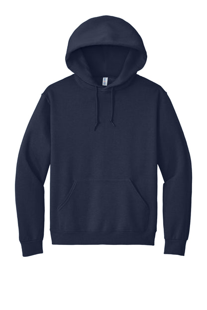 Jerzees Super Sweats NuBlend Pullover Hooded Sweatshirt.  4997M Navy