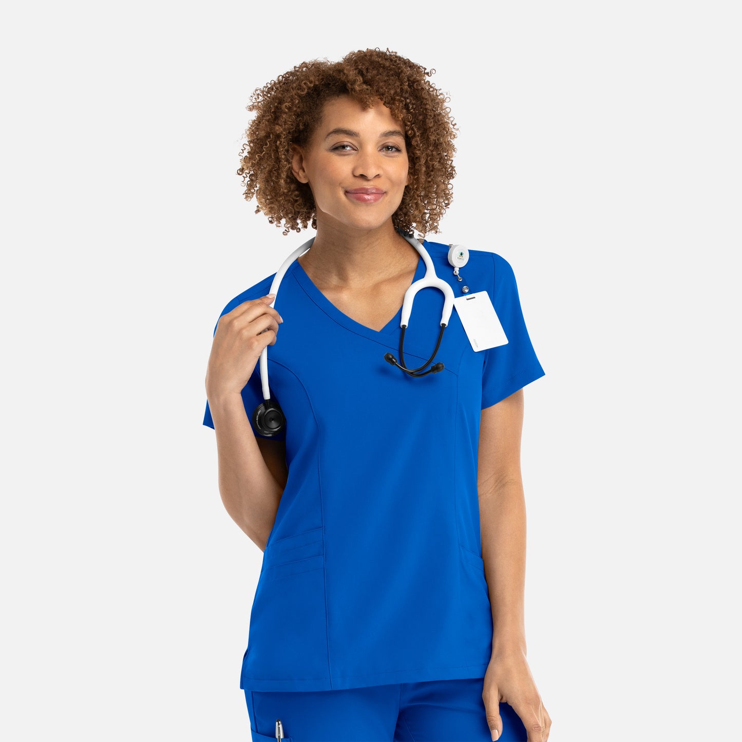 Momentum 5002 Mock Wrap Scrub Top