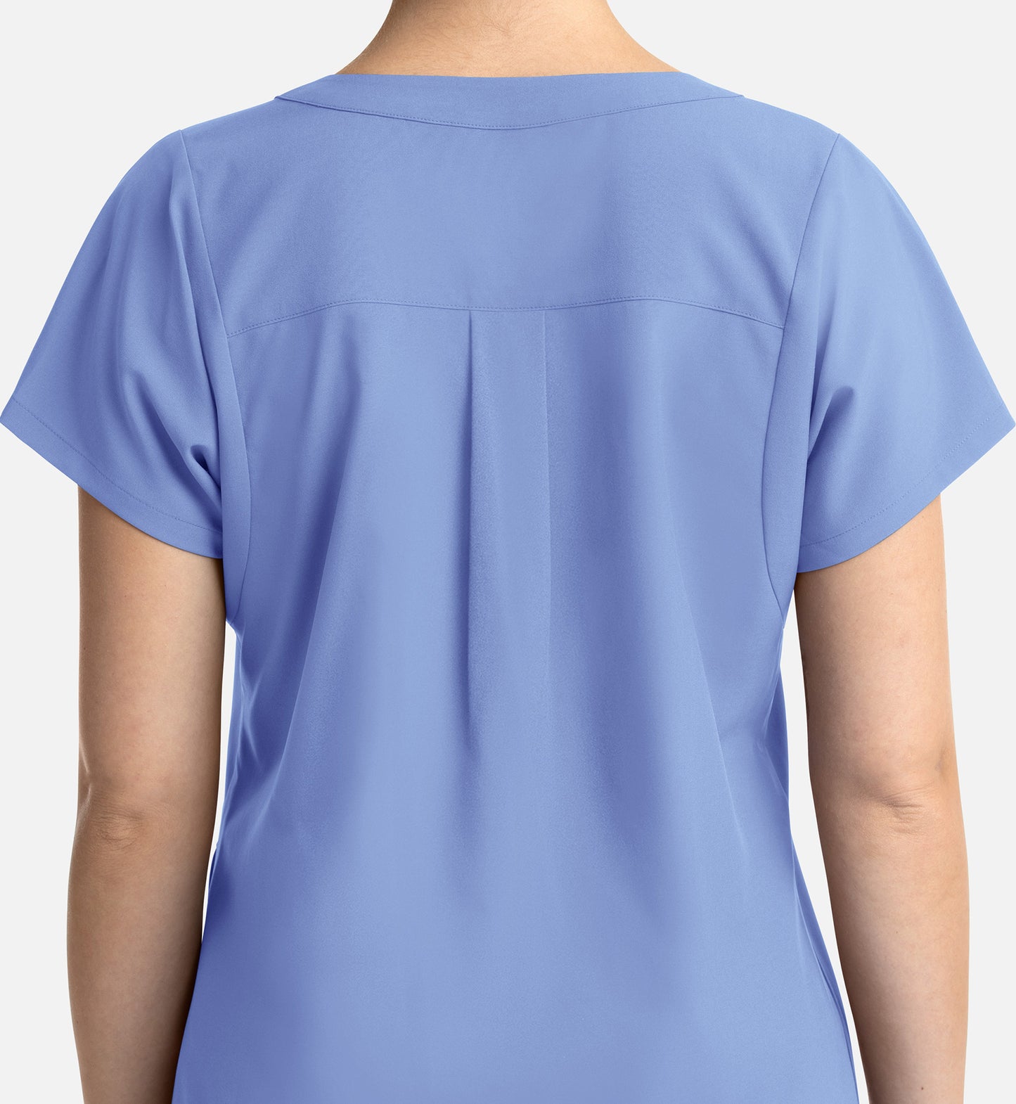Momentum 5003 Women's Tuckable Dolman Top Ceil Blue