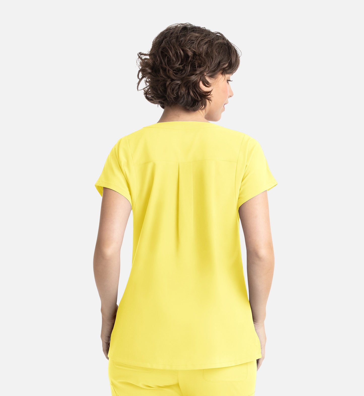 Momentum 5003 Women’s Tuckable Dolman Top Lemon Drop