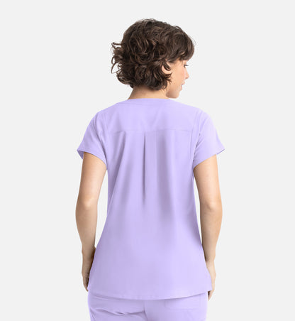 Momentum 5003 Women&#039;s Dolman 3 Pocket Top Lavender