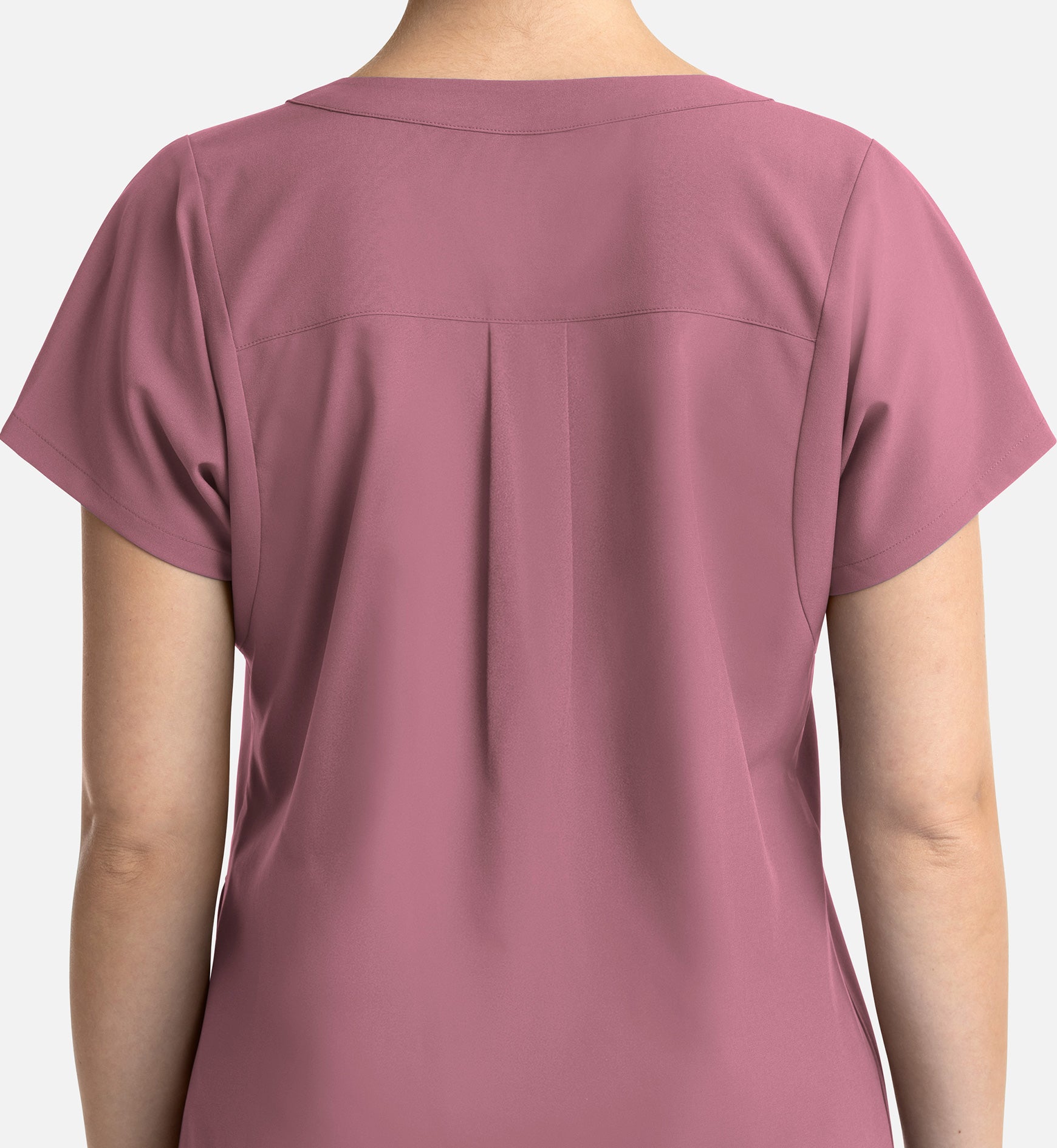 Momentum 5003 Women's Tuckable Dolman Top Rose