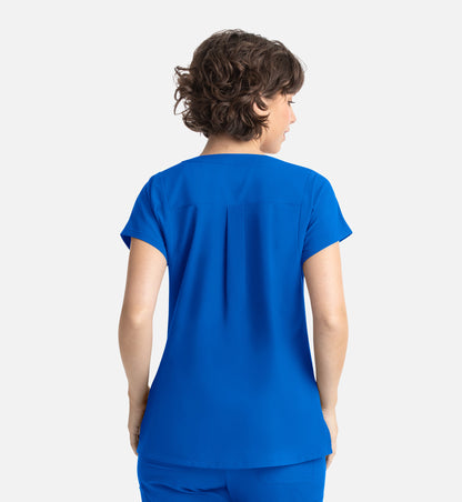 Momentum 5003 Women&#039;s Dolman 3 Pocket Top Royal Blue