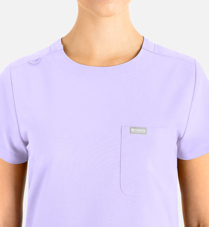Momentum 5005 Women’s Tuckable Round Neck Top Lavender