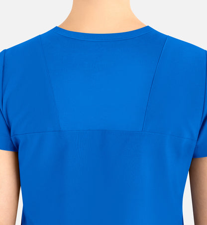 Momentum 5005 Women’s Tuckable Round Neck Top Royal Blue