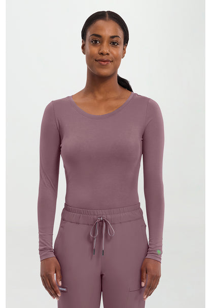 Knits 5047 Women's Melissa Scrub Top Elderberry