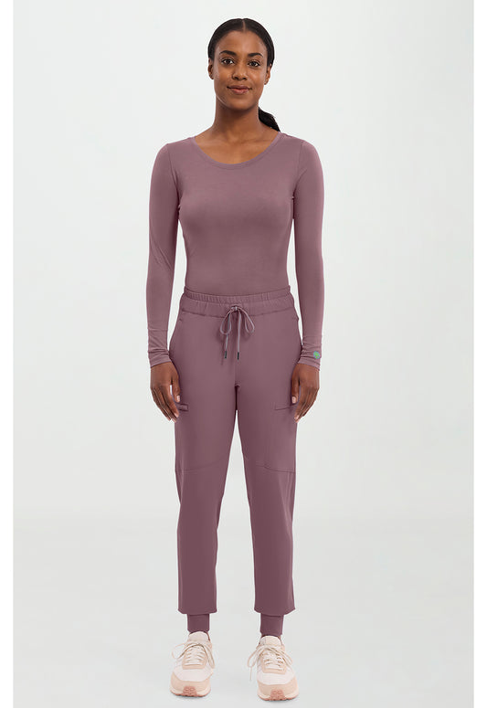Knits 5047 Women's Melissa Scrub Top Elderberry