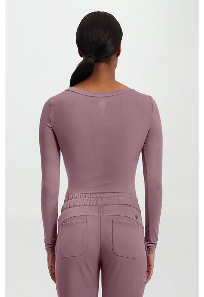 Knits 5047 Women's Melissa Scrub Top Elderberry