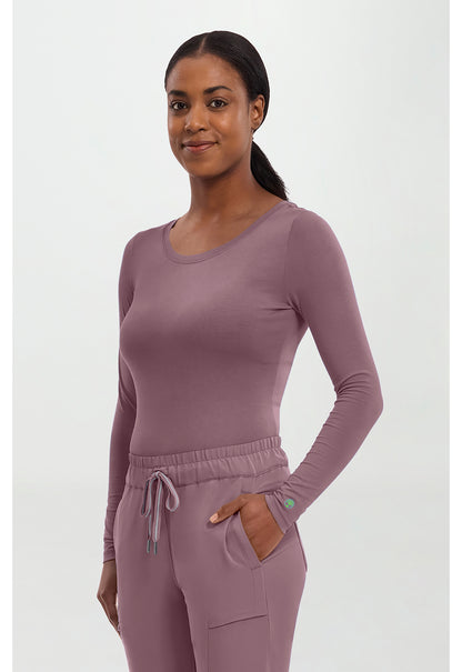 Knits 5047 Women's Melissa Scrub Top Elderberry