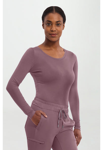 Knits 5047 Women's Melissa Scrub Top Elderberry
