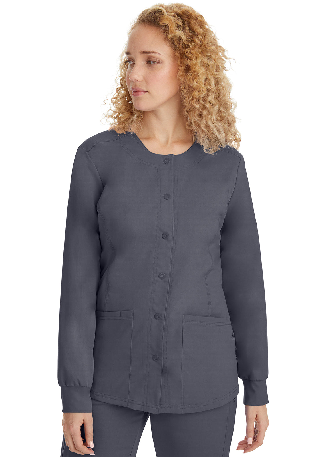 Purple Label 5063 Women's Daisy Jacket Pewter – Med Threads