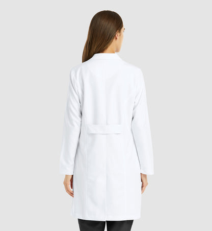 Momentum Lab Coats 5071 Women’s Full Length Lab Coat White