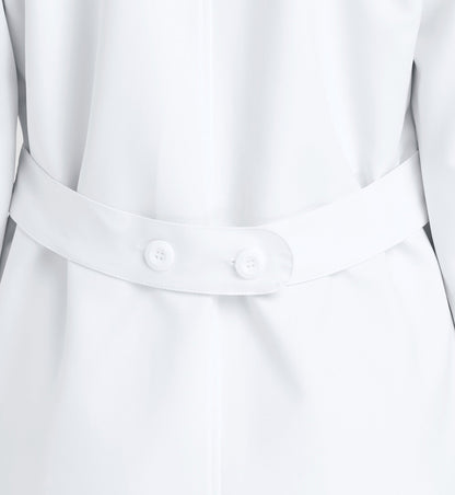 Cleveland Clinic Momentum Lab Coats 5072 Women's Mid Length Lab Coat White