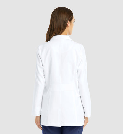 Cleveland Clinic Momentum Lab Coats 5073 Women's Consultation Lab Coat White
