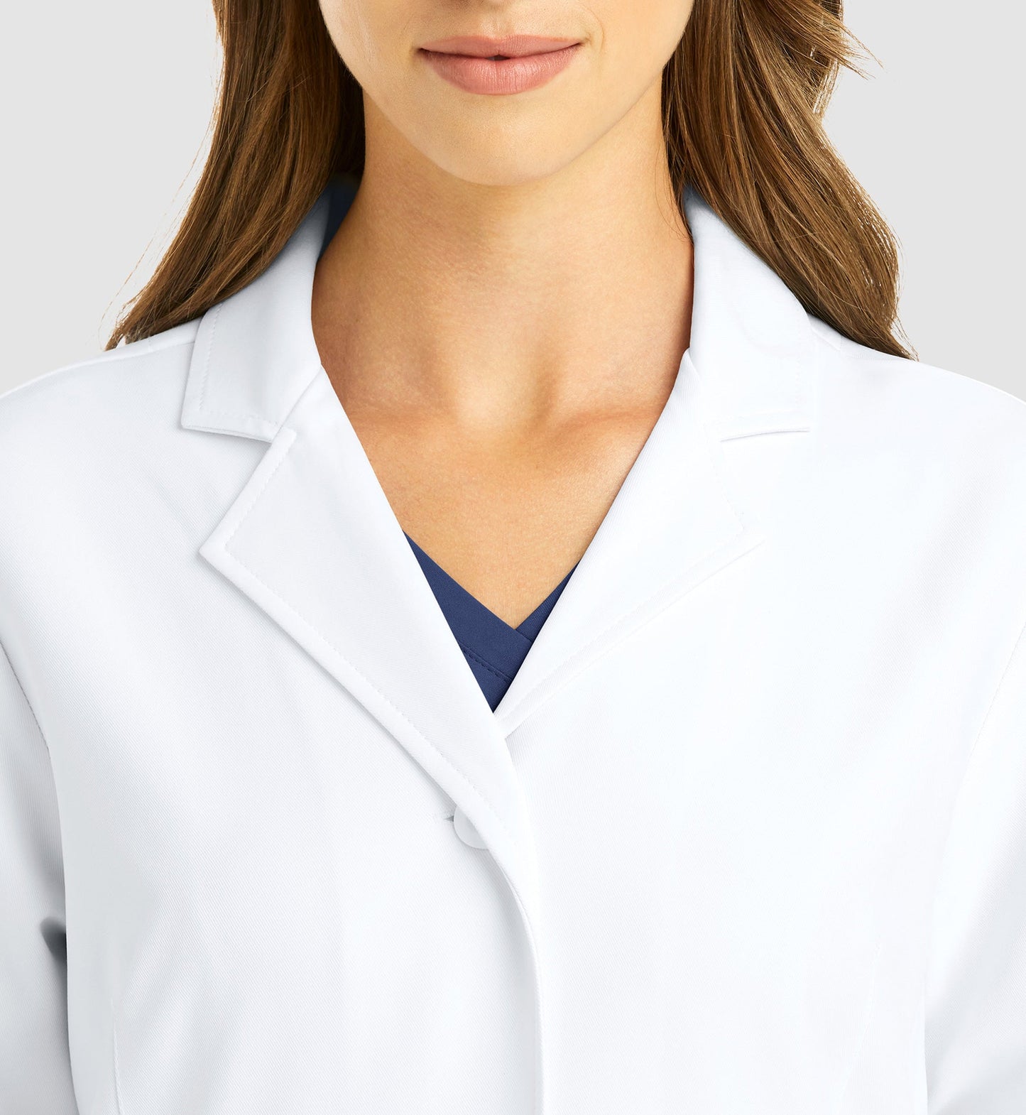 Cleveland Clinic Momentum Lab Coats 5073 Women's Consultation Lab Coat White