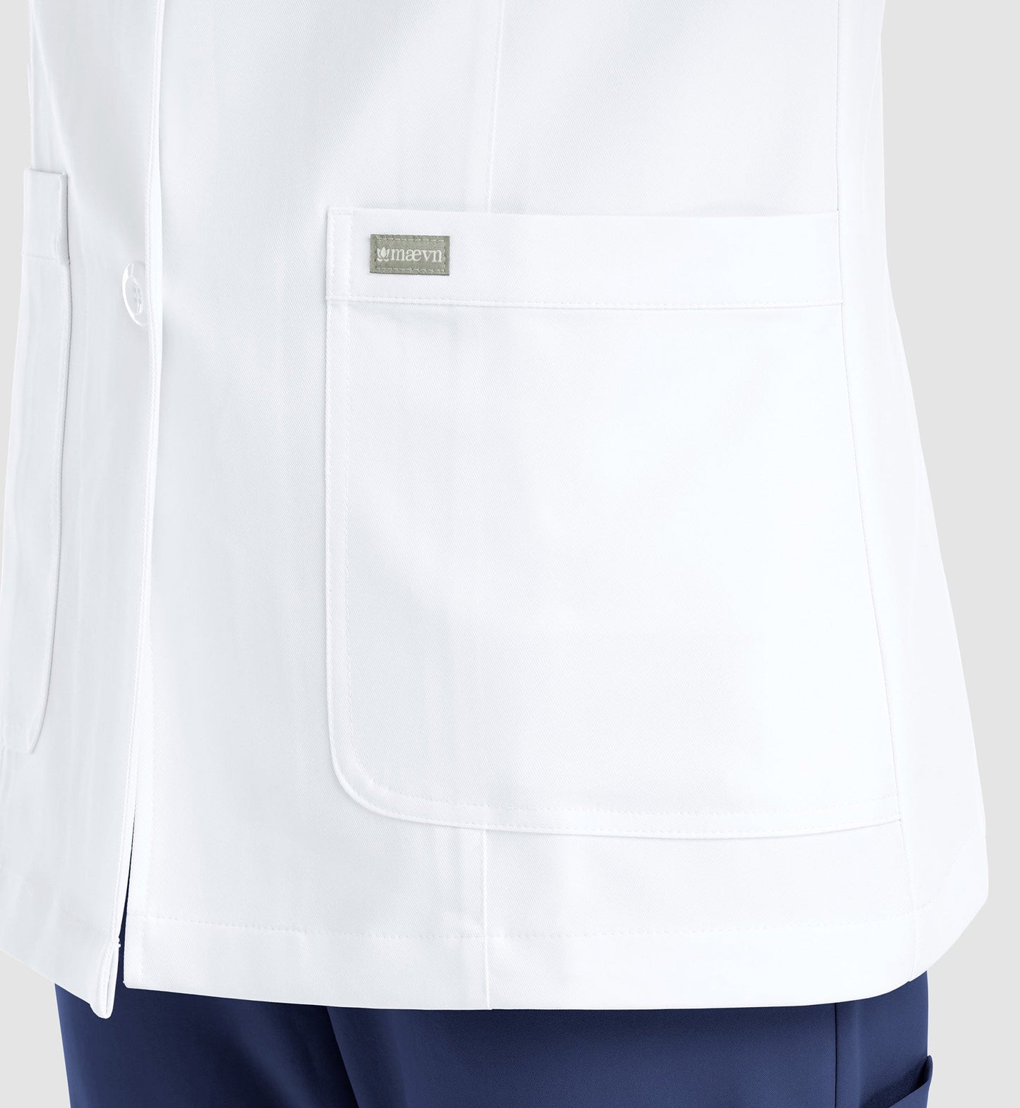 Cleveland Clinic Momentum Lab Coats 5073 Women's Consultation Lab Coat White