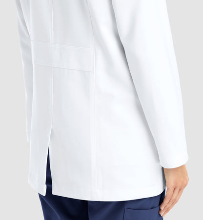 Cleveland Clinic Momentum Lab Coats 5073 Women's Consultation Lab Coat White