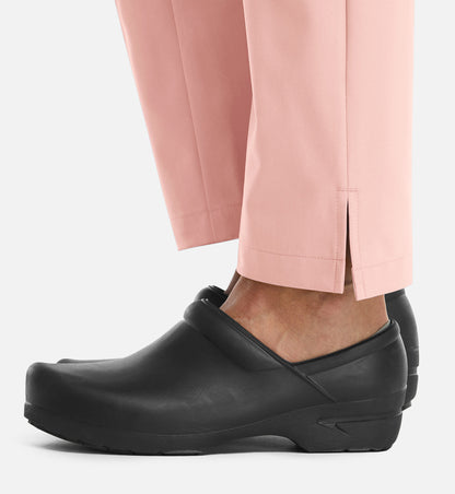 Momentum 5091 Womens Full Elastic Pull on Pant Pink Grapefruit