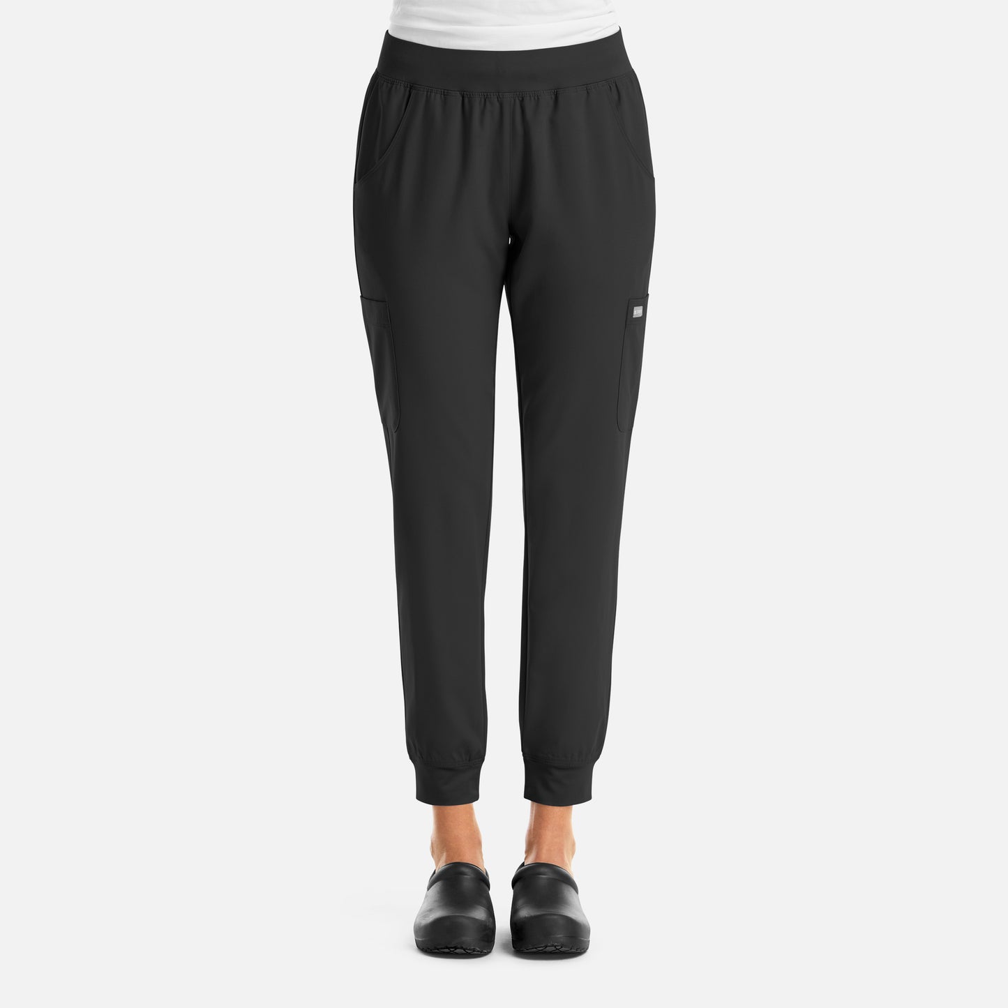 Momentum 5092 Women’s Yoga Waist Jogger Black