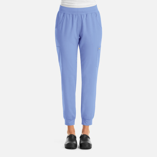 Momentum 5092 Women’s Yoga Waist Jogger Ceil Blue