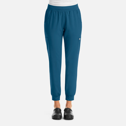 Momentum 5092 Women’s Yoga Waist Jogger Caribbean Blue