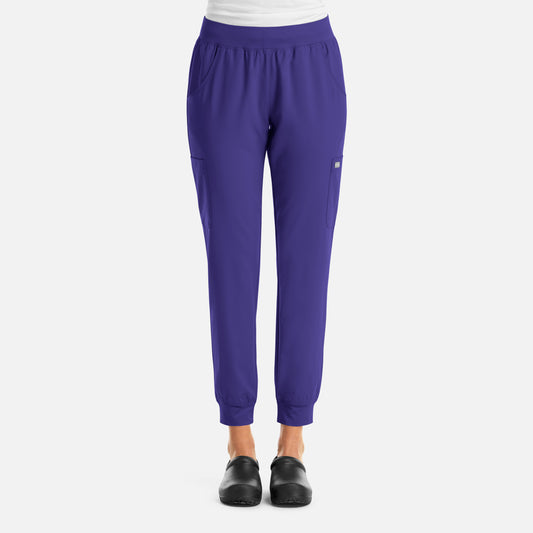 Momentum 5092 Women’s Yoga Waist Jogger Grape