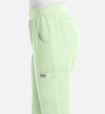 Momentum 5092 Women’s Yoga Waist Jogger Honeydew