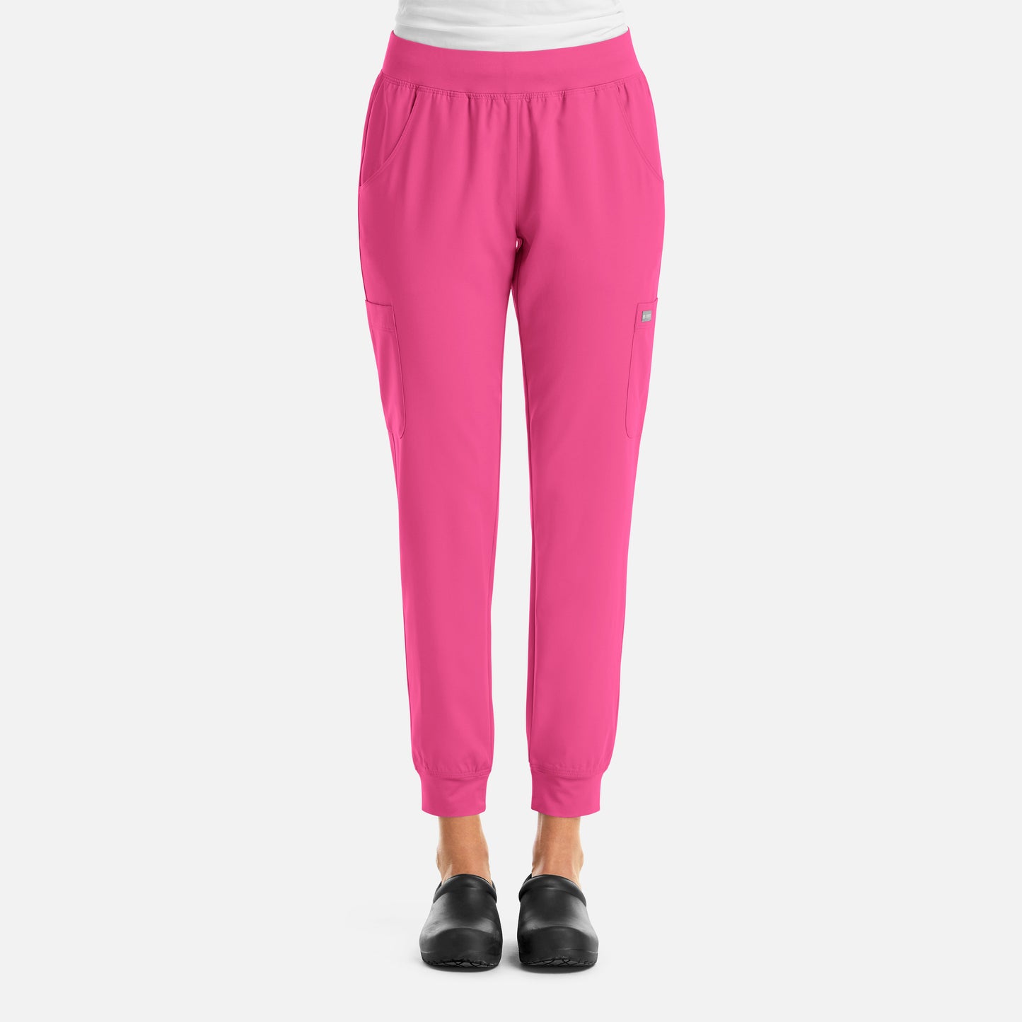 Momentum 5092 Women’s Yoga Waist Jogger Hot Pink