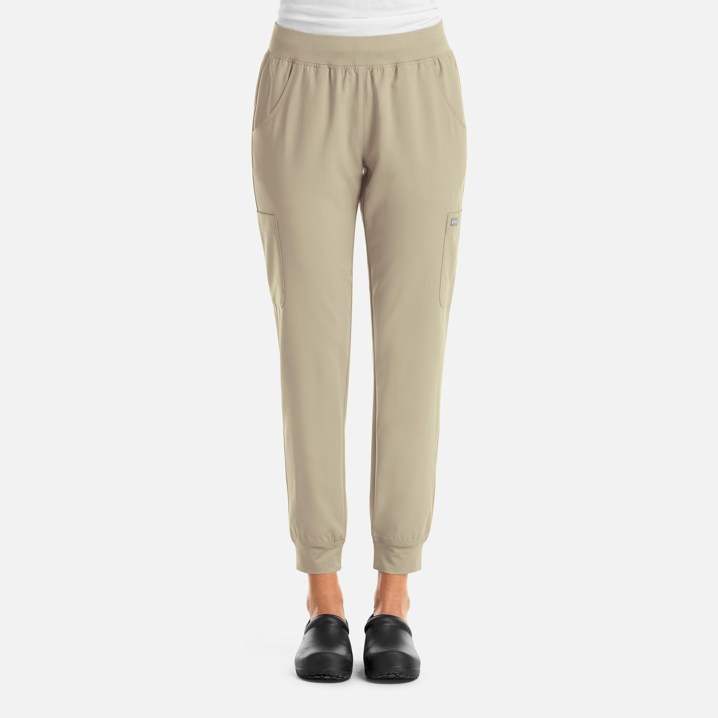 Momentum 5092 Women’s Yoga Waist Jogger Khaki