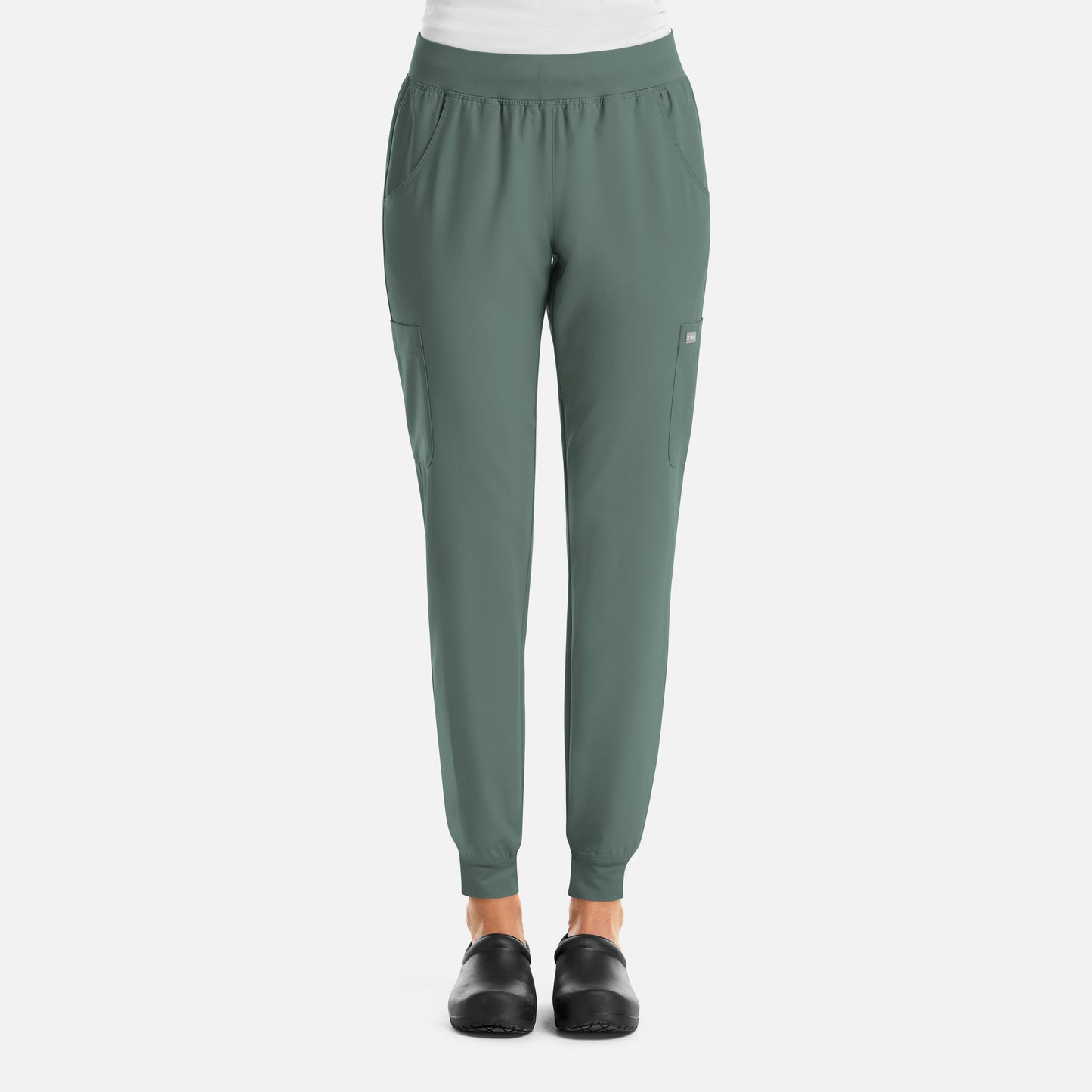 Momentum 5092 Women’s Yoga Waist Jogger Moss