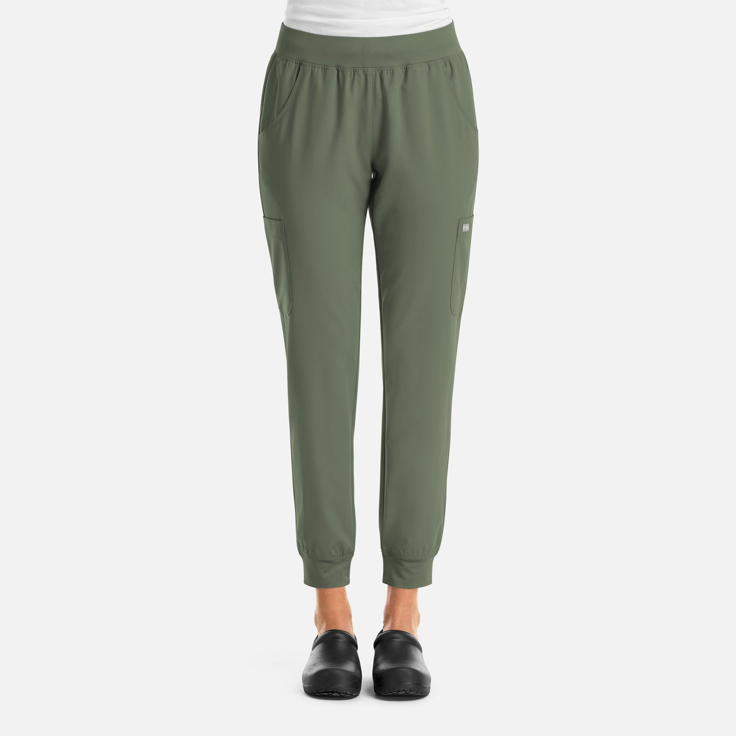 Momentum 5092 Women’s Yoga Waist Jogger Olive