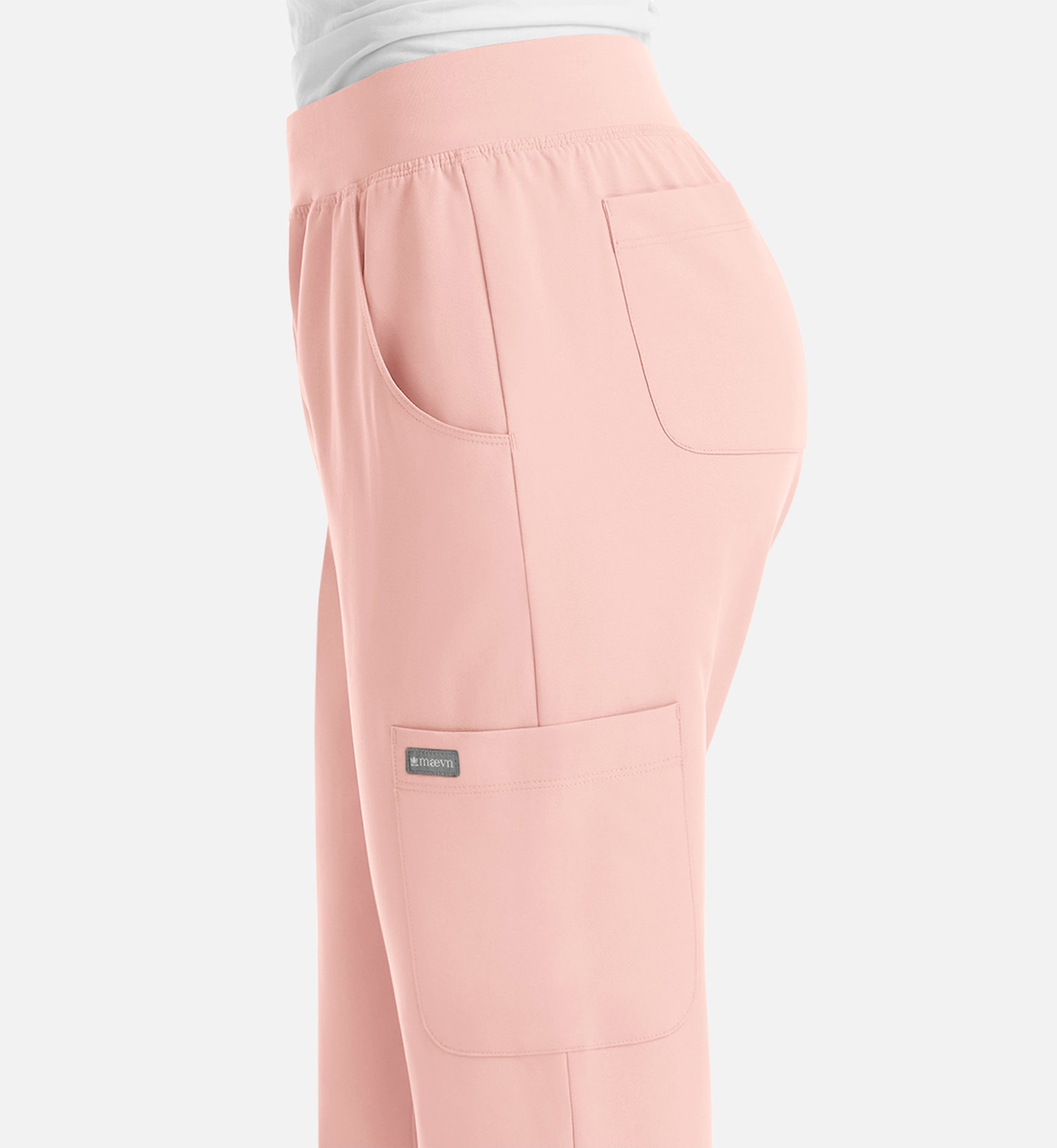 Momentum 5092 Women’s Yoga Waist Jogger Pink Grapefruit