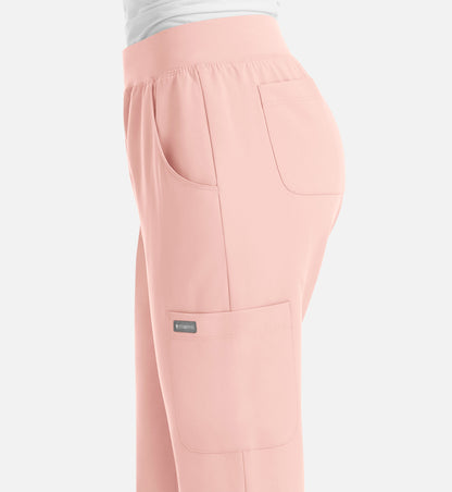Momentum 5092 Women’s Yoga Waist Jogger Pink Grapefruit