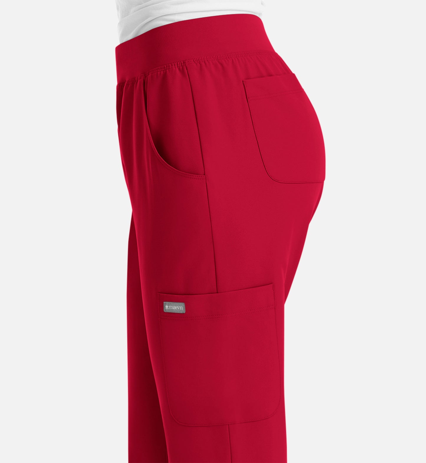 Momentum 5092 Women’s Yoga Waist Jogger Red