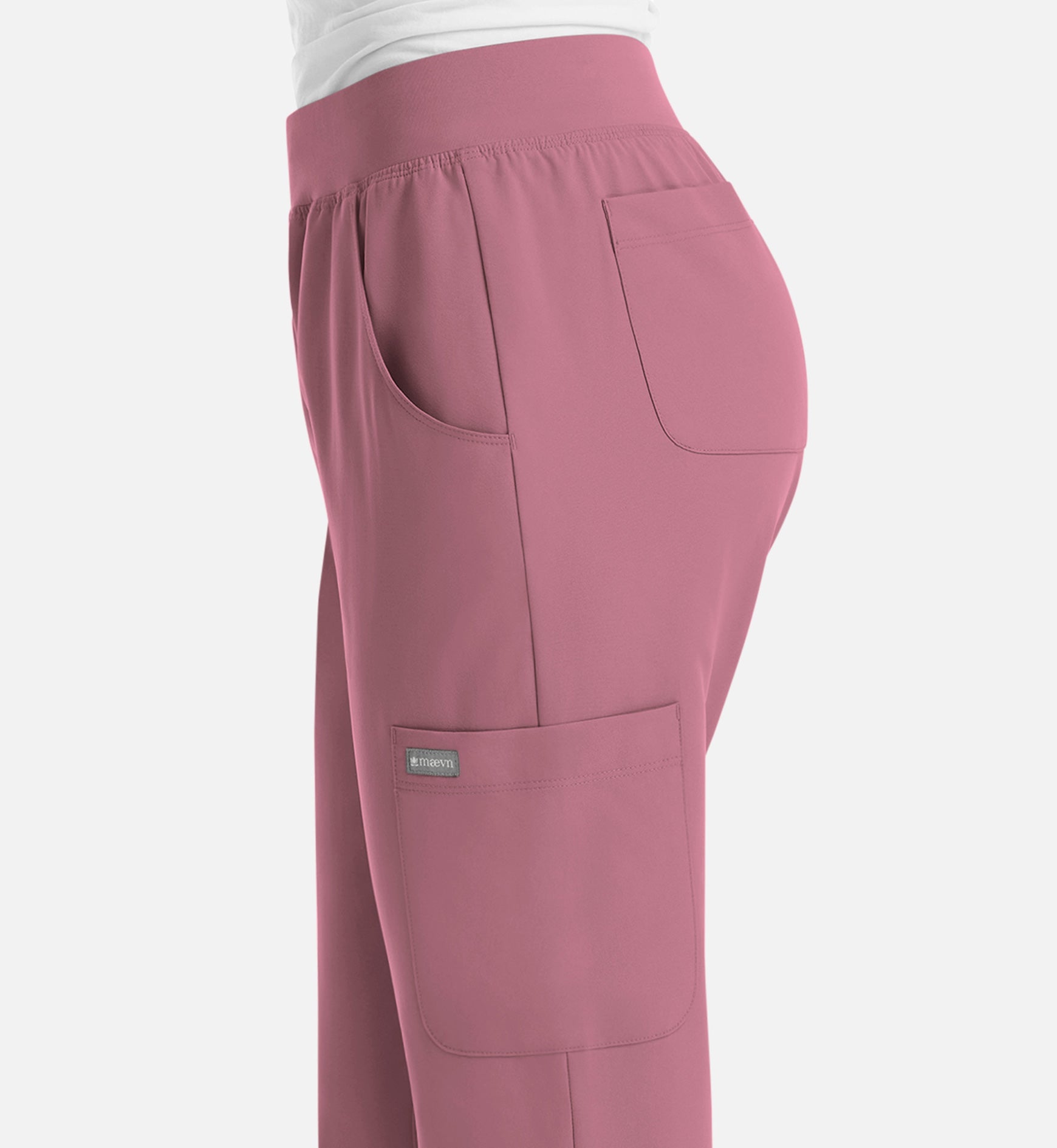 Momentum 5092 Women’s Yoga Waist Jogger Rose