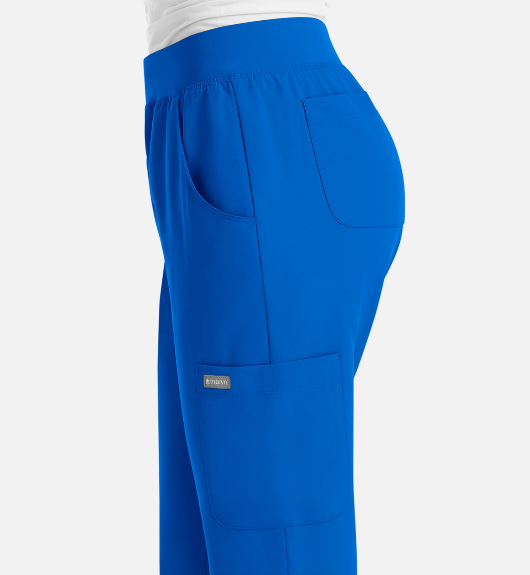 Momentum 5092 Women’s Yoga Waist Jogger Royal Blue