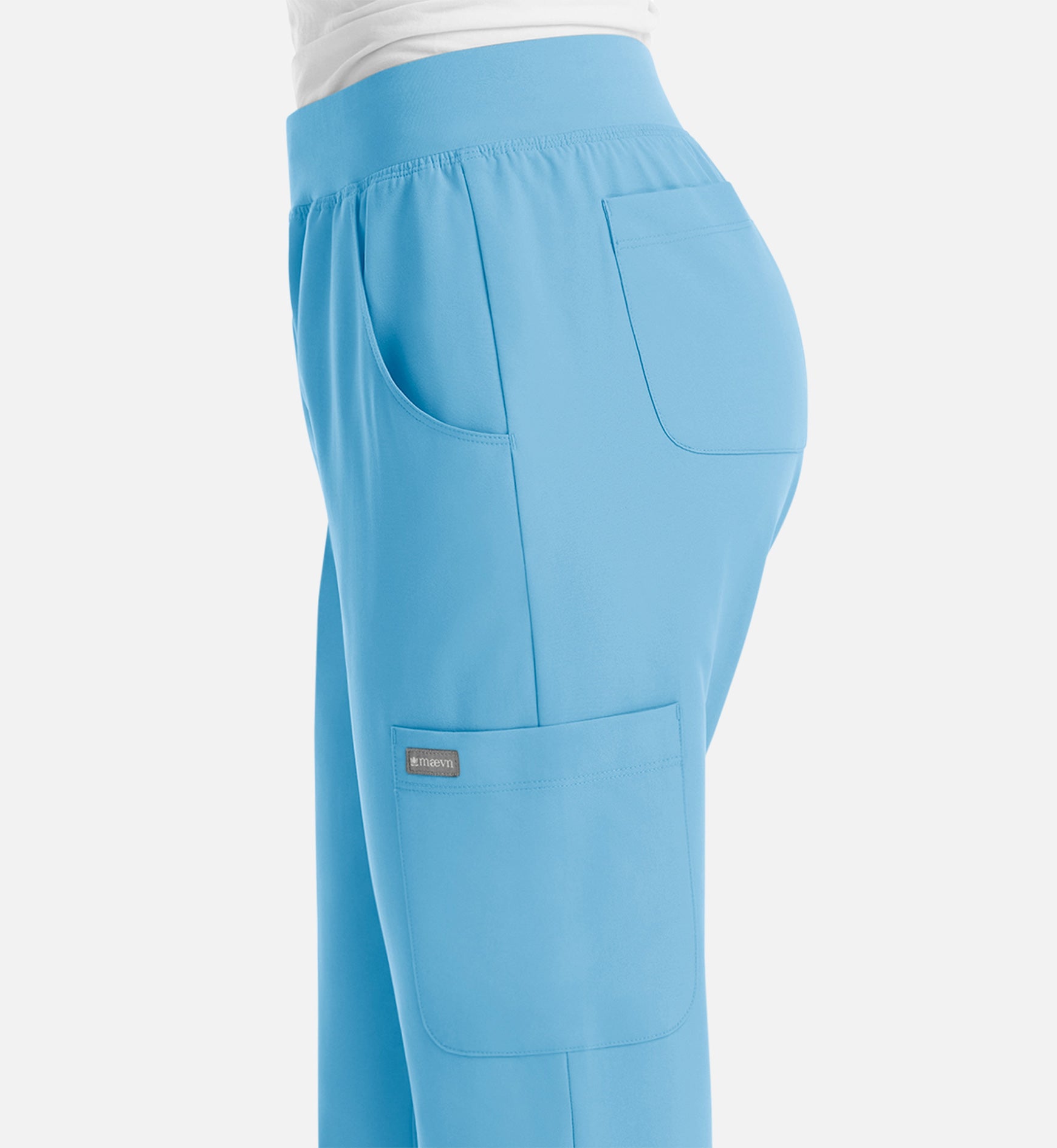 Momentum 5092 Women’s Yoga Waist Jogger Turquoise