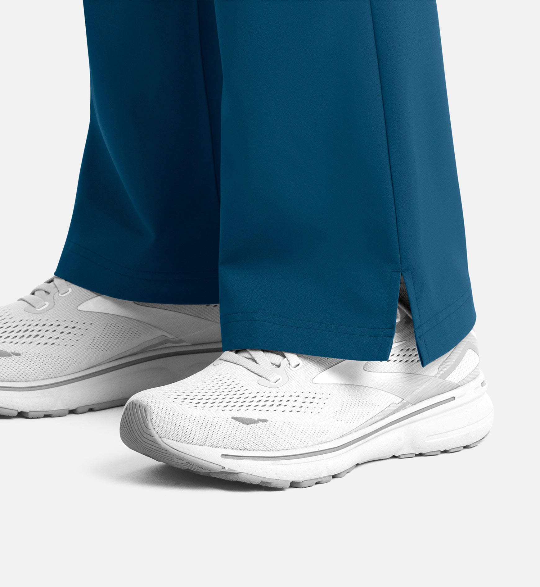 Momentum 5093 Women’s Full Elastic Band Flare Leg Pant Caribbean Blue