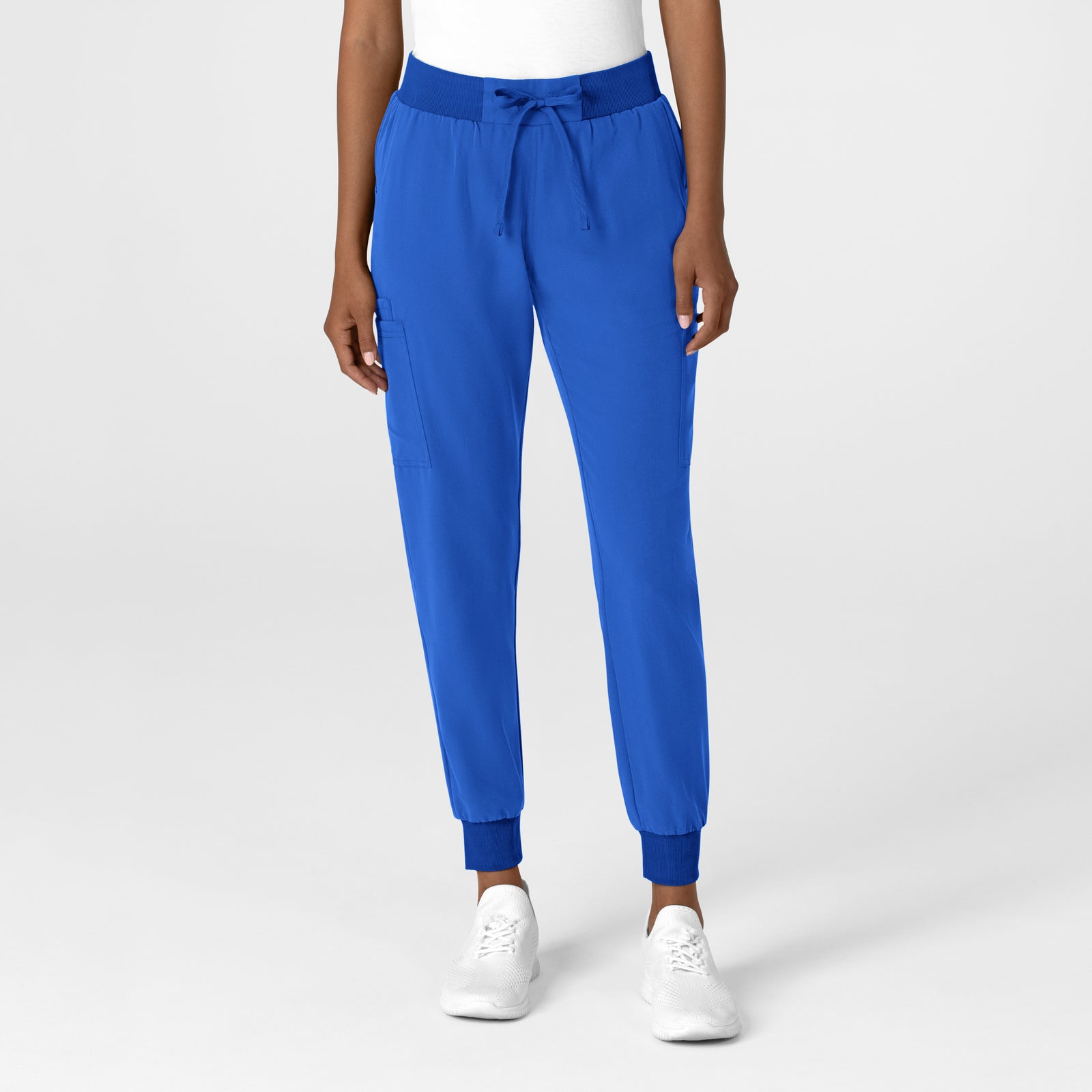 Nova 5132 Jogger Utility Scrub Pant Royal Model Image Front | Wink