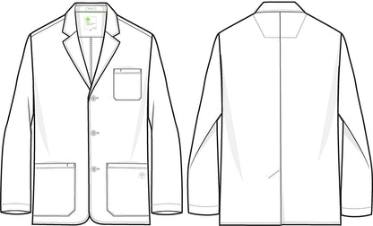 The White Coat 5150 Leo Lab Coat White