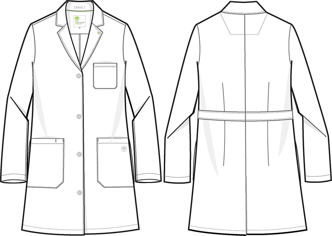 White Coat 5161 Women's Faye Labcoat White