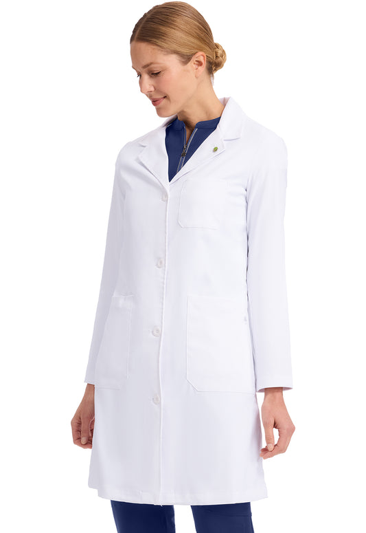 White Coat 5161 Women's Faye Lab Coat White