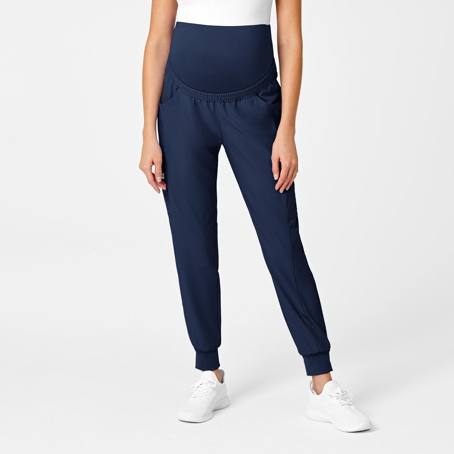 W123 5455 Maternity Jogger Scrub Pant