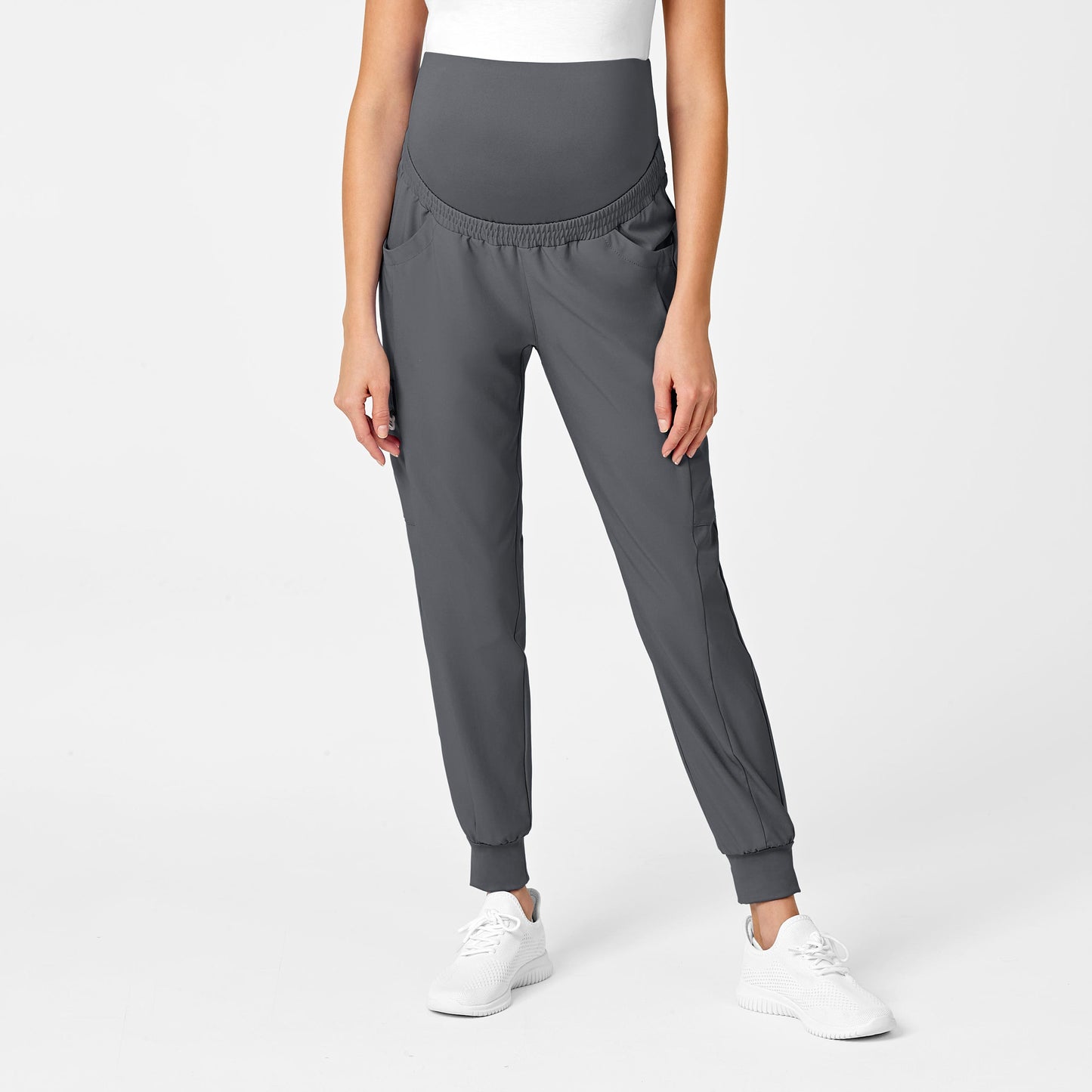 W123 5455 Maternity Jogger Scrub Pant