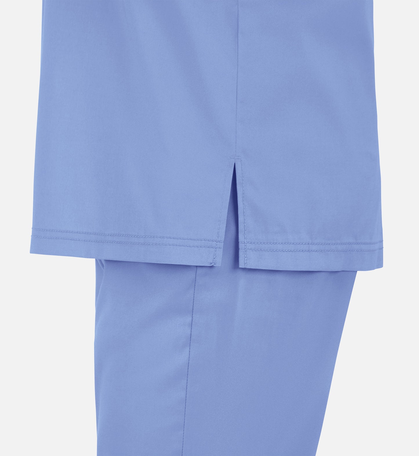 Matrix Mens 5501 Men’s Tuckable V-Neck Top Ceil Blue