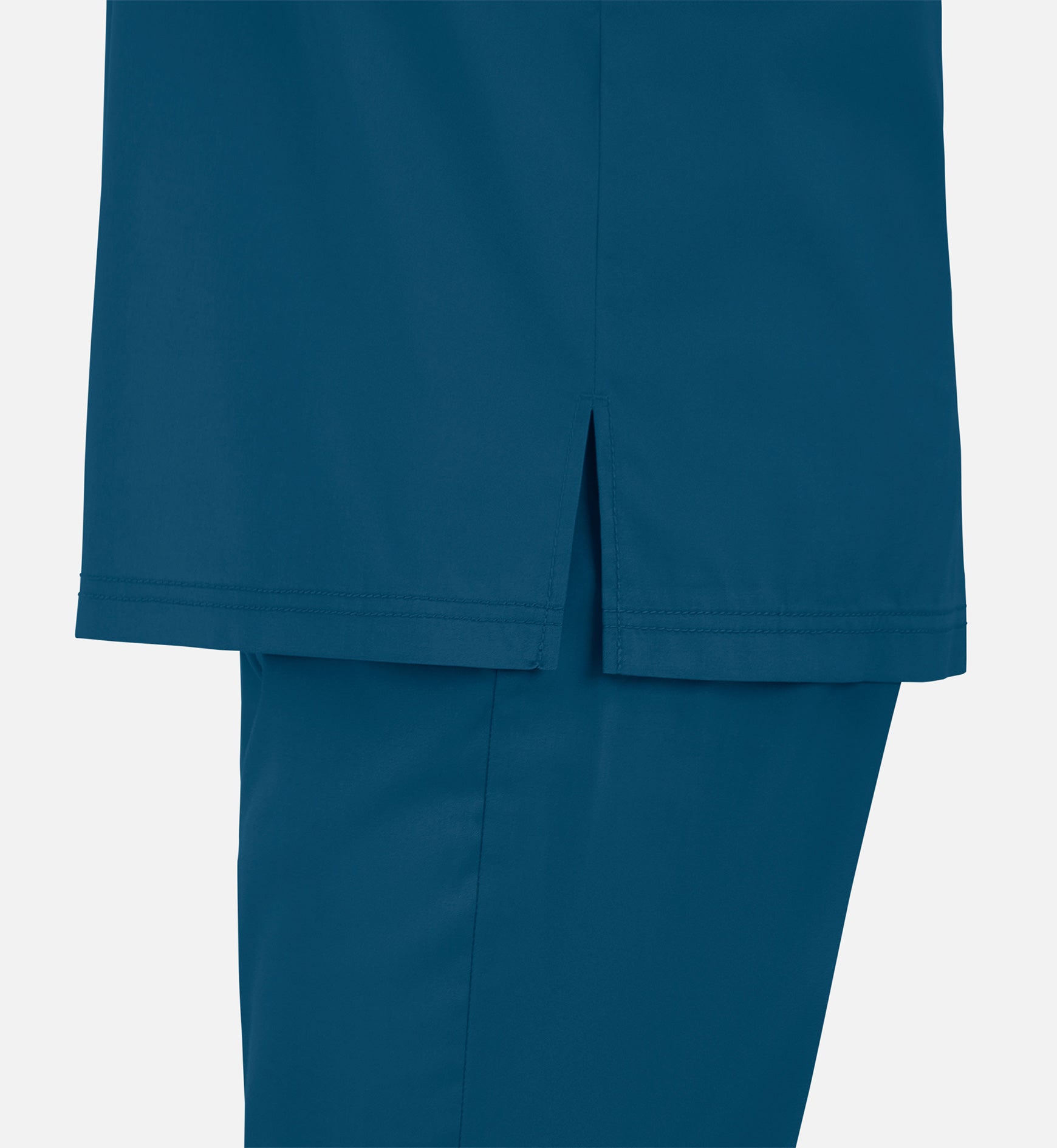 Matrix Mens 5501 Men’s Tuckable V-Neck Top Caribbean Blue